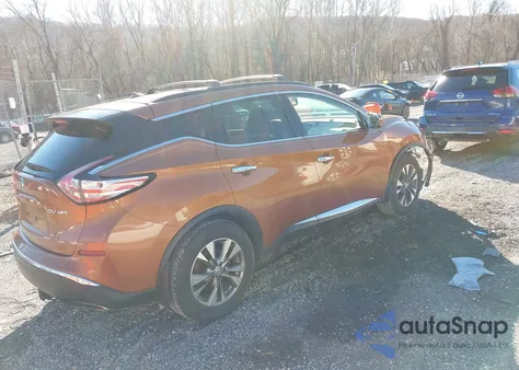 2015 Nissan Murano Sv from USA, damaged, VIN 5N1AZ2MH7FN220636